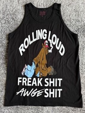 AWGE Tank Top, A$AP Rocky, Freak $hit, Rolling Loud, NEW